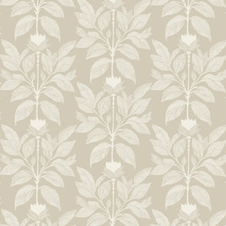 Mitchell Black Botanical Legacy Wayward Petal Wallpaper in shade Dry Brush Brown at Say Decor