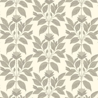 Mitchell Black Botanical Legacy Wayward Petal Wallpaper in shade Linen at Say Decor