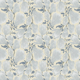 Cornelia blue Floral Peel and Stick Wallpaper