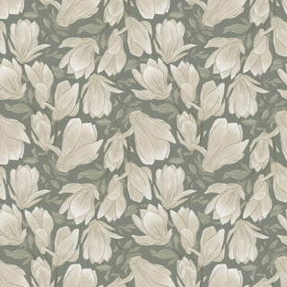 Cornelia green Floral Peel and Stick Wallpaper from Say Decor
