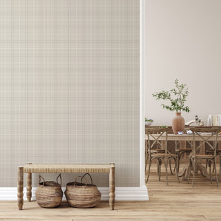 Alcott Plaid Peel and Stick Wallpaper