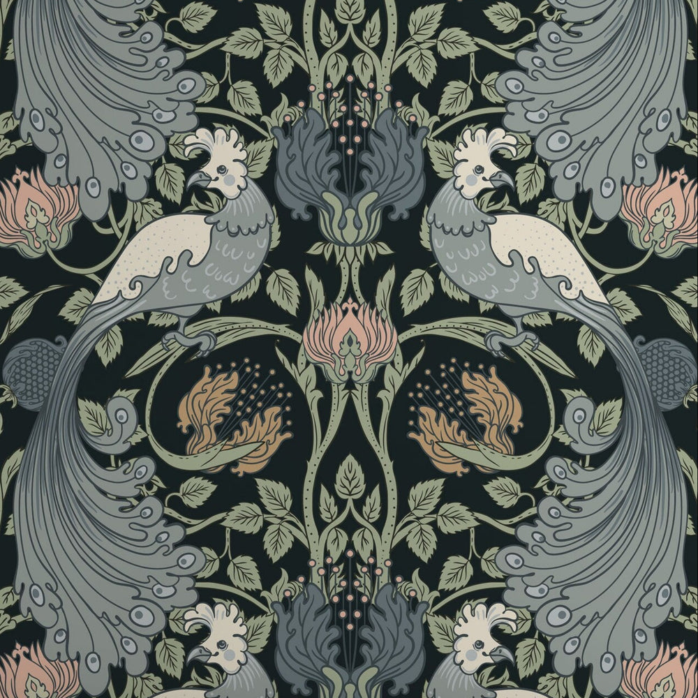 Bird floral vintage William Morris wallpaper from Say Decor