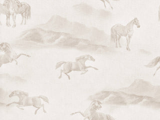 Sand Rook Horse Peel and Stick Wallpaper from Say Decor