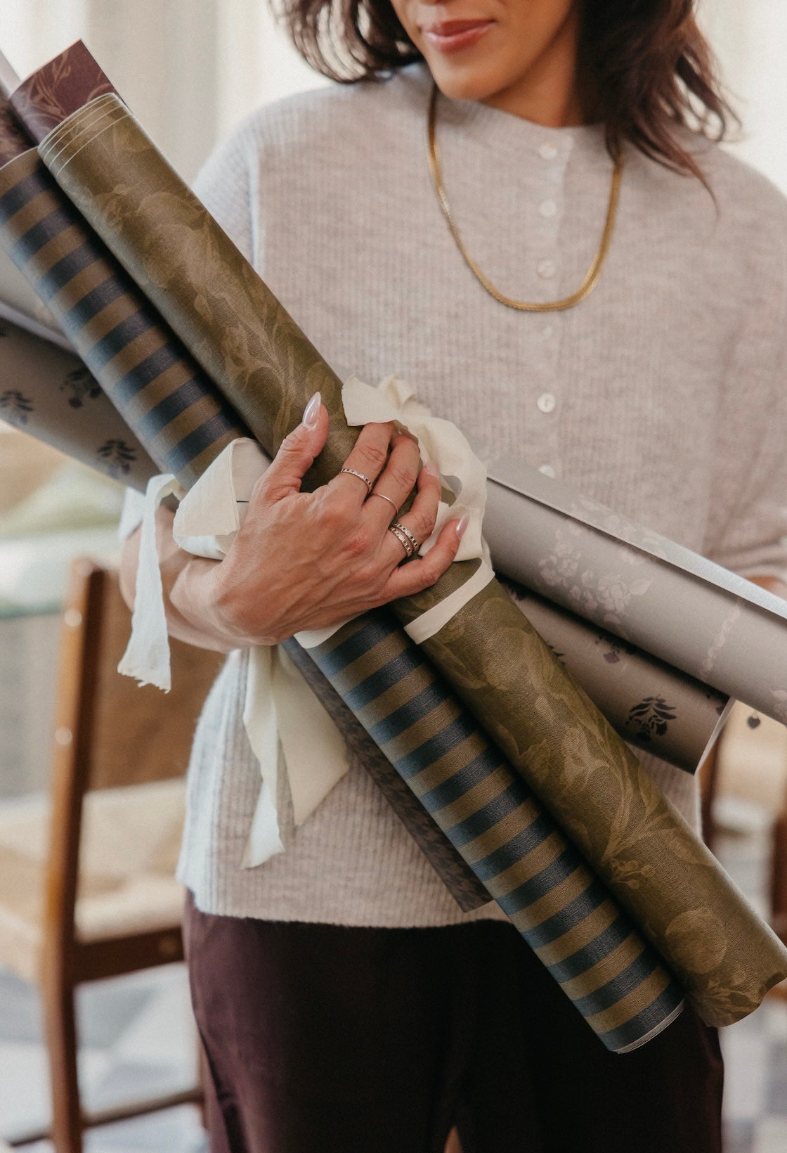 Orchard Peel and Stick Wallpaper Rolls from Say Decor