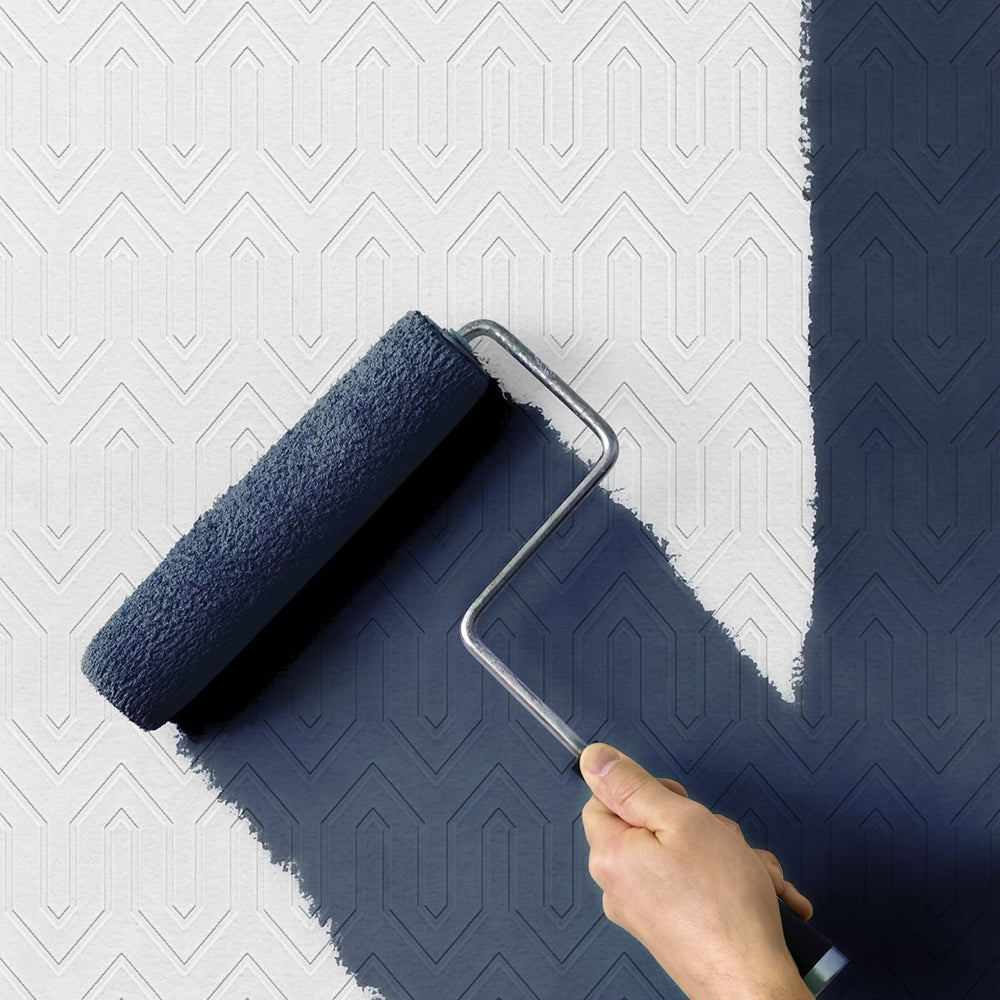 
                  
                    11010-10 maze stripe paintable wallpaper paint from the RollOver collection by Erismann
                  
                