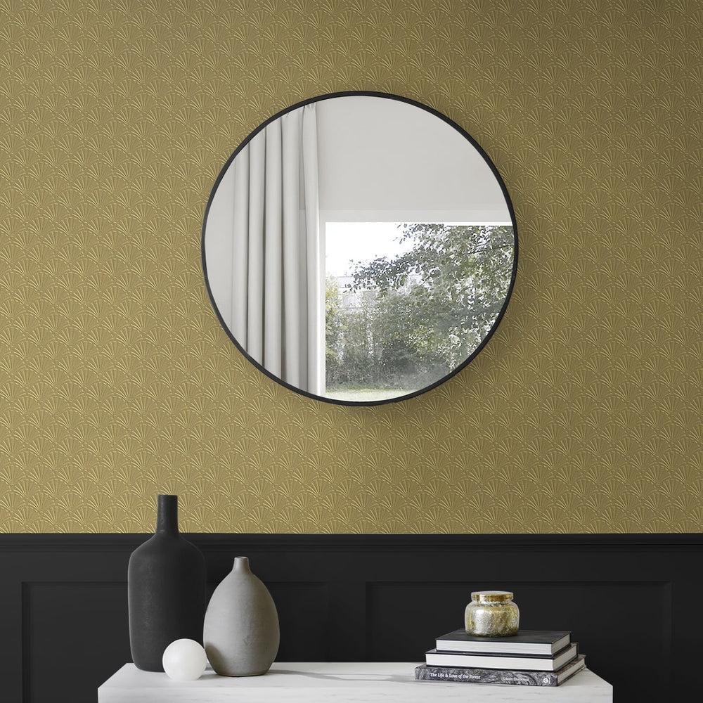 11011-10 geometric paintable wallpaper entryway from the RollOver collection by Erismann