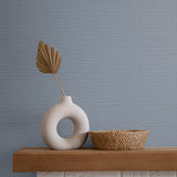 11014-10 weave paintable wallpaper accent from the RollOver collection by Erismann