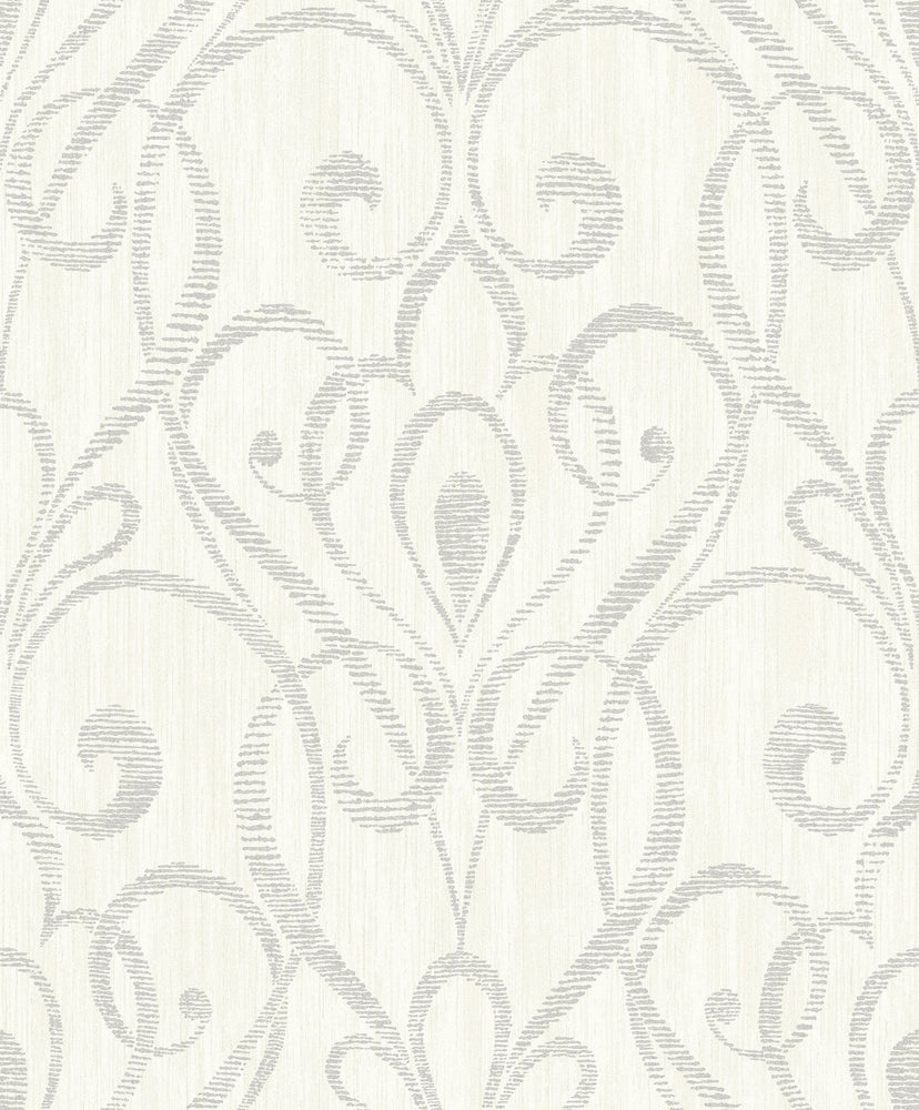 1301820 paisley damask wallpaper from the Black & White collection by Etten Gallerie