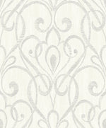 1301820 paisley damask wallpaper from the Black & White collection by Etten Gallerie