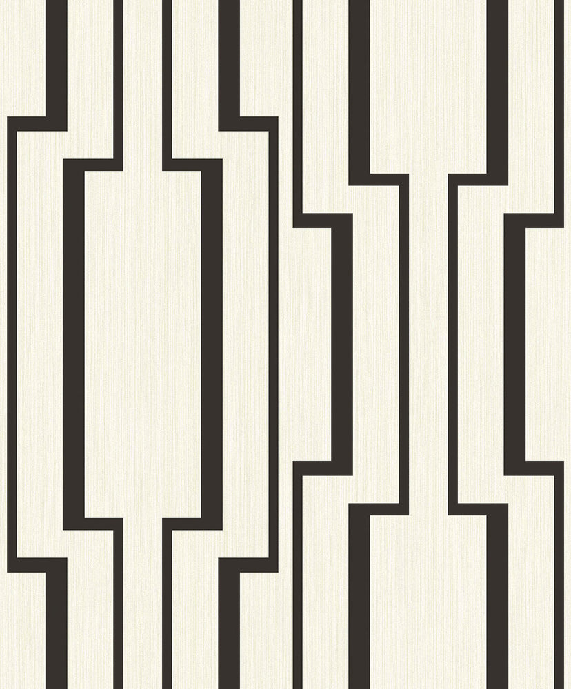 1302510 geo stripe wallpaper from the Black & White collection by Etten Gallerie