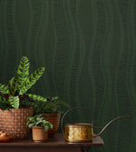 13045-10 striped paintable wallpaper decor from the RollOver collection by Erismann