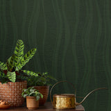 13045-10 striped paintable wallpaper decor from the RollOver collection by Erismann
