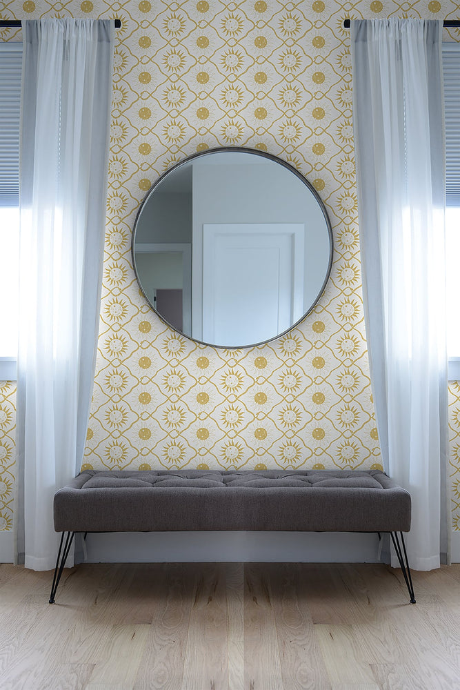 140071WR Sol peel and stick wallpaper bedroom from Elana Gabrielle