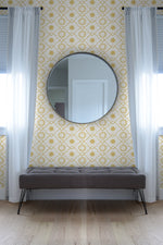 140071WR Sol peel and stick wallpaper bedroom from Elana Gabrielle
