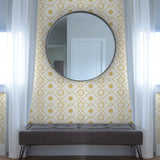 140071WR Sol peel and stick wallpaper bedroom from Elana Gabrielle