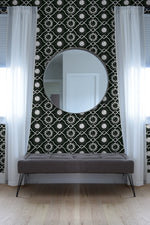140074WR Sol peel and stick wallpaper bedroom from Elana Gabrielle