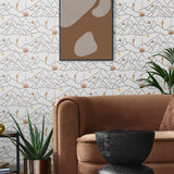 140100WR Desert Afternoon peel and stick wallpaper living room from Elana Gabrielle