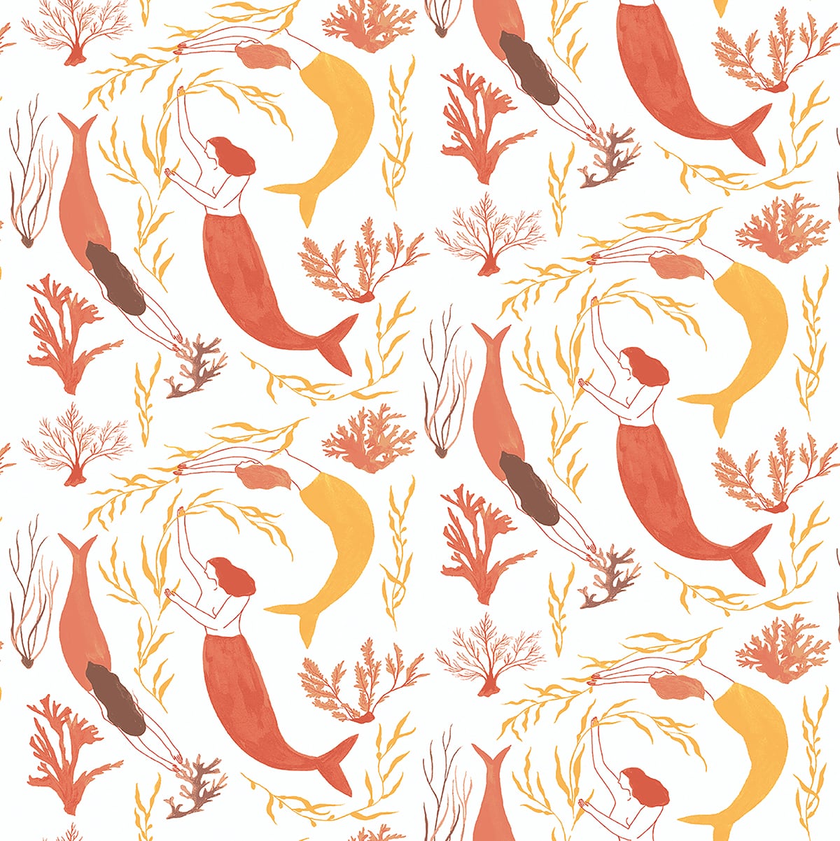 140110WR Muses peel and stick wallpaper from Elana Gabrielle