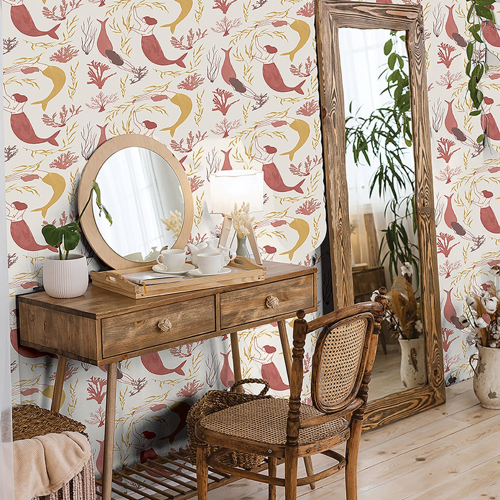 
                  
                    140110WR Muses peel and stick wallpaper decor from Elana Gabrielle
                  
                