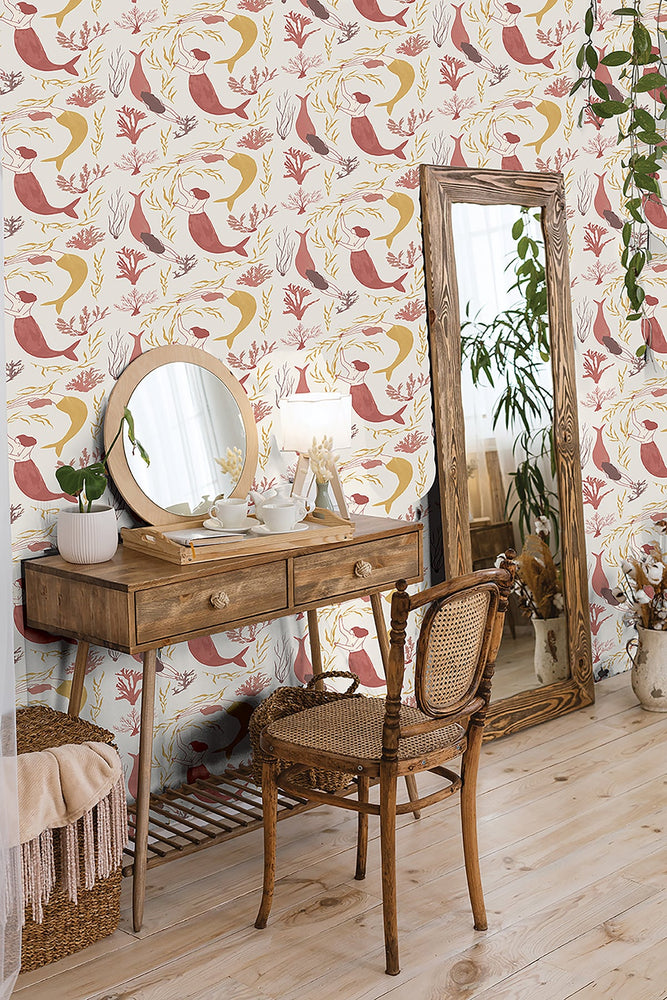 140110WR Muses peel and stick wallpaper decor from Elana Gabrielle