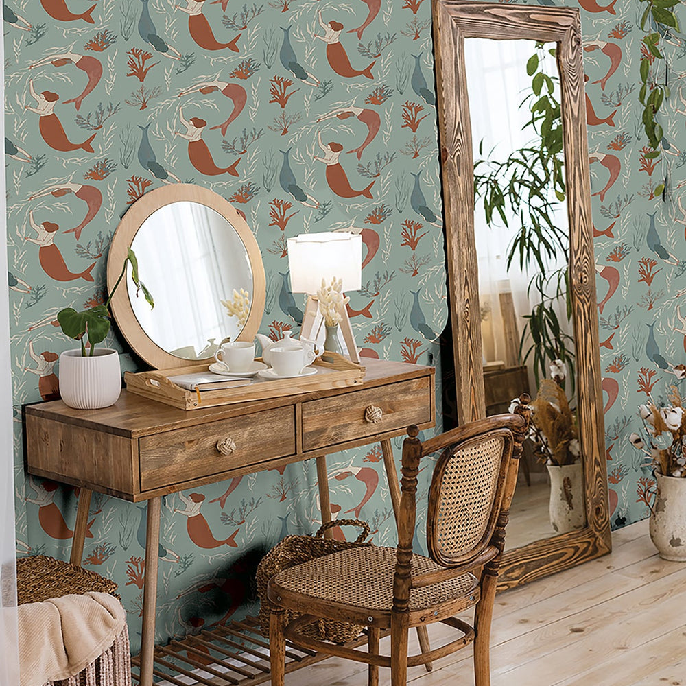 
                  
                    140111WR Muses peel and stick wallpaper decor from Elana Gabrielle
                  
                