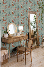 140111WR Muses peel and stick wallpaper decor from Elana Gabrielle