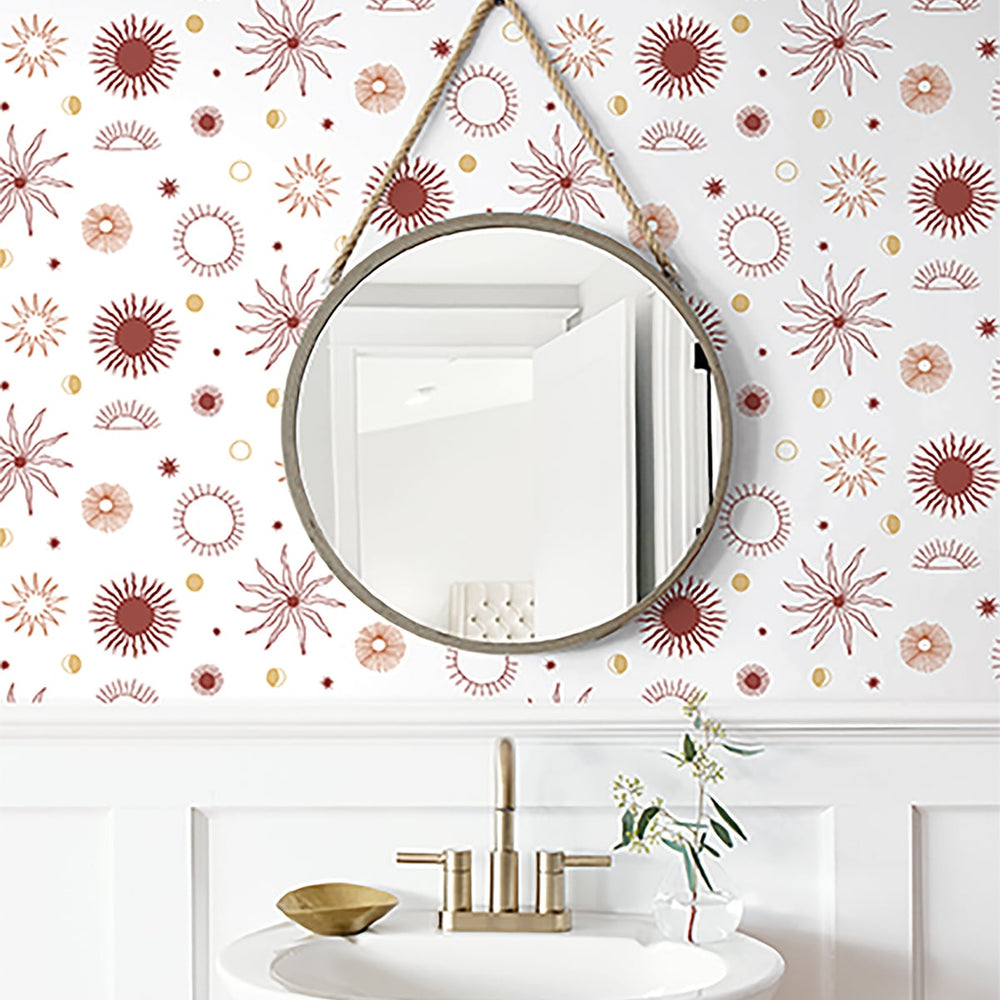 140120WR peel and stick wallpaper bathroom from Elana Gabrielle
