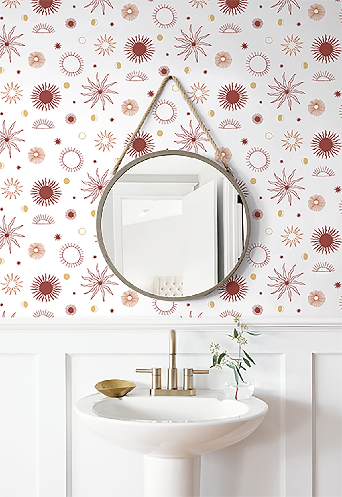 140120WR peel and stick wallpaper bathroom from Elana Gabrielle
