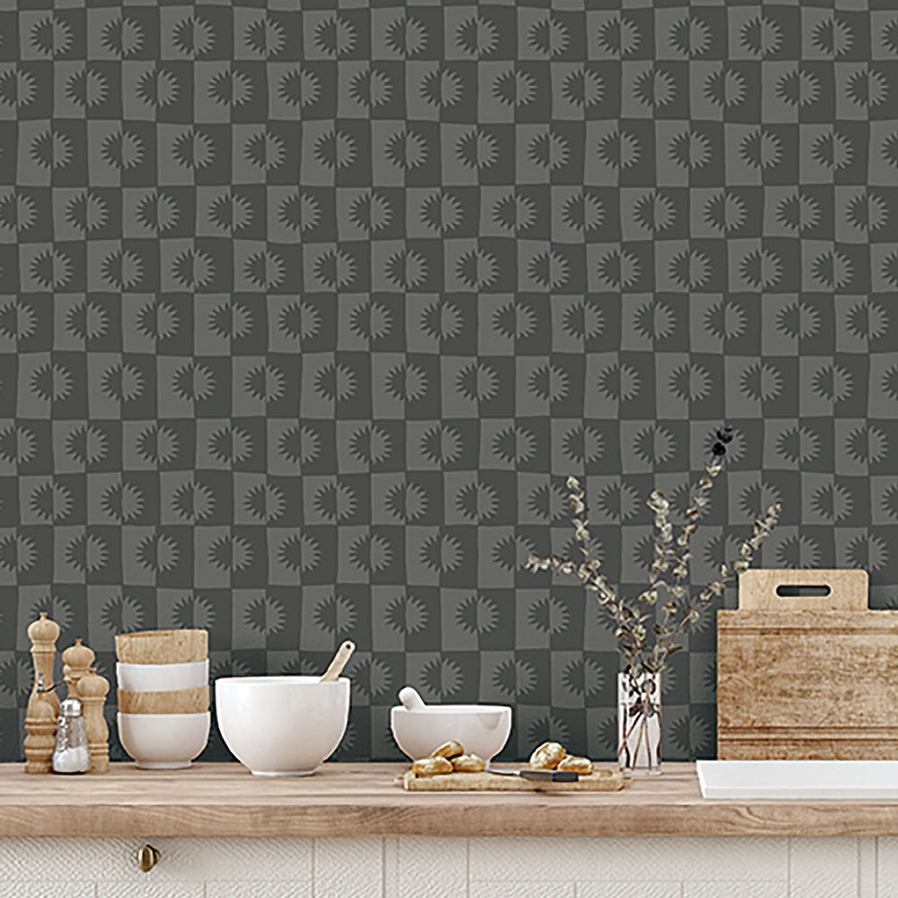 Sun peel and stick wallpaper decor 140133WR from Elana Gabrielle
