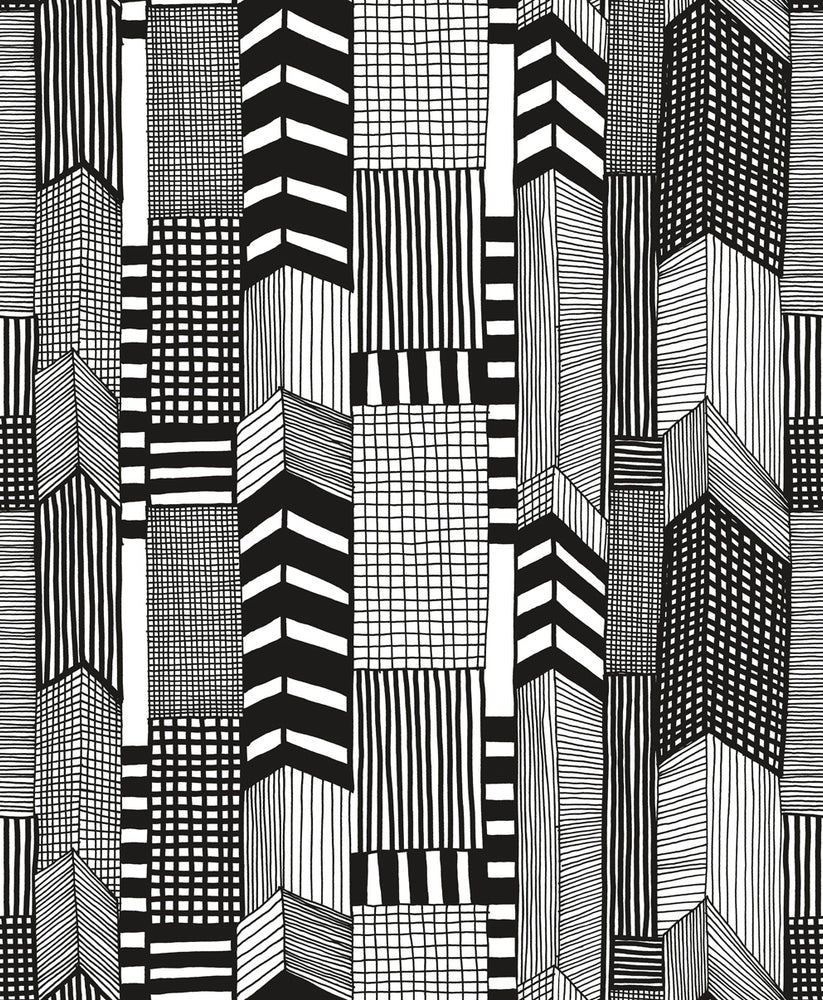 JV Wallcoverings Marimekko Vol. 5 Ruutukaava Geometric Wallpaper