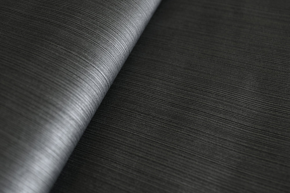 1430520 glittered silver stripe wallpaper roll from the Black & White collection by Etten Gallerie