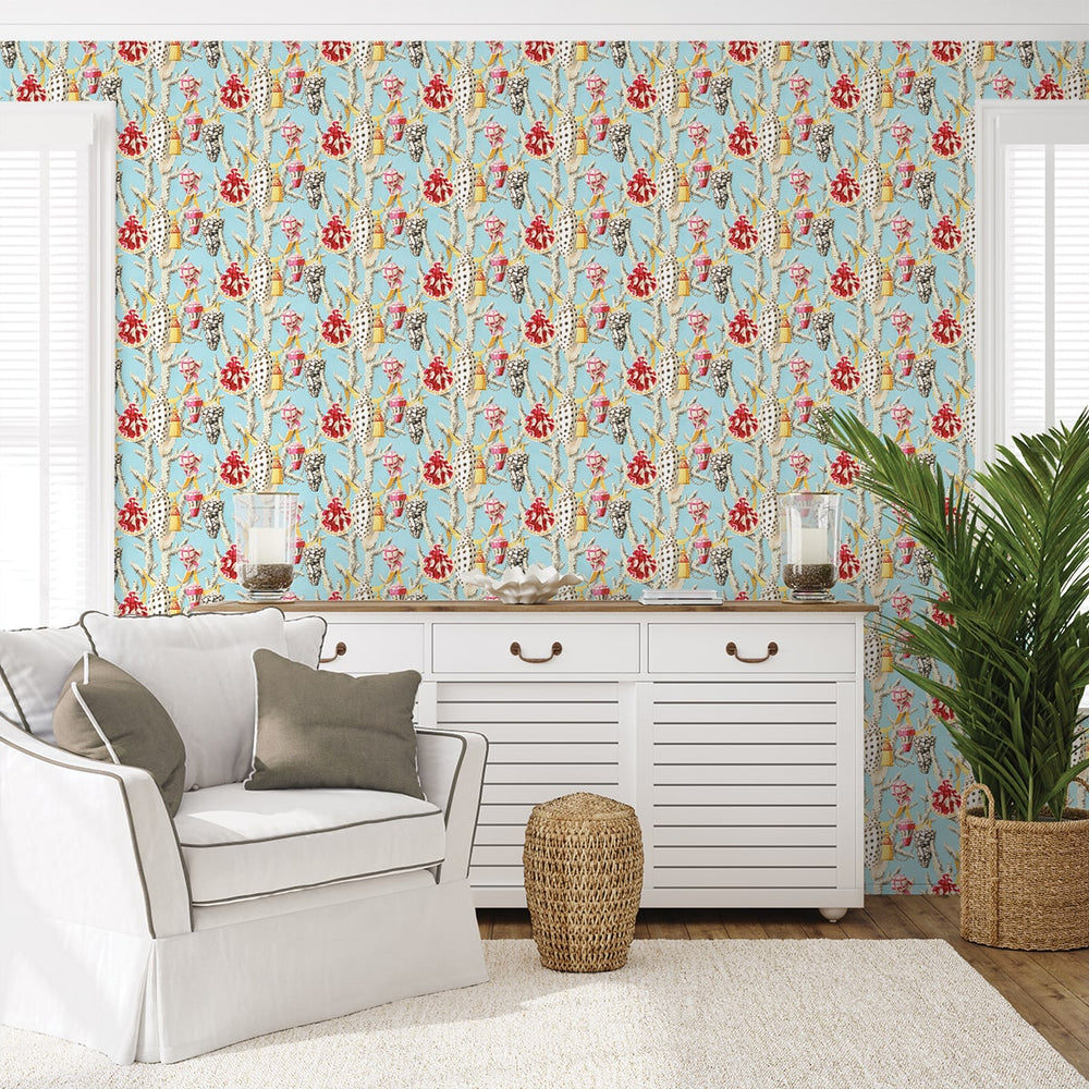 
                  
                    Beach peel and stick wallpaper family room 150140WR from Harrison Howard
                  
                