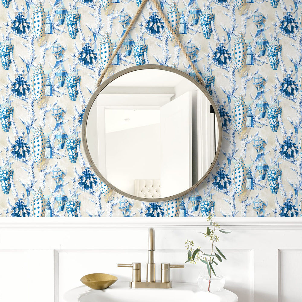 
                  
                    Beach peel and stick wallpaper bathroom 150141WR from Harrison Howard
                  
                