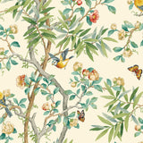 160020WR chinoiserie peel and stick wallpaper from Surface Style