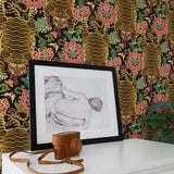 Tiger peel and stick wallpaper decor 160040WR1 from Surface Style