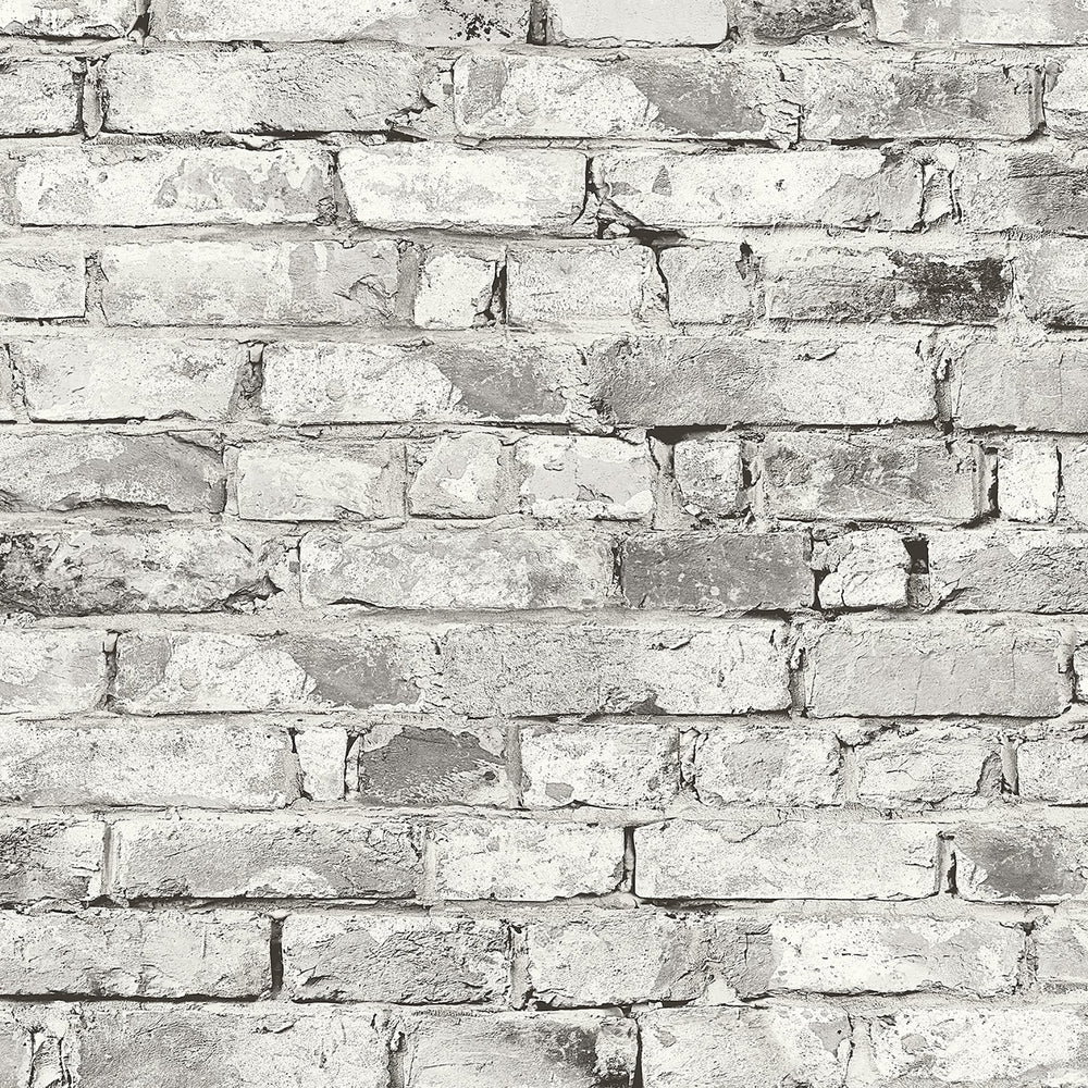 Faux Brickwork Peel and Stick Removable Wallpaper