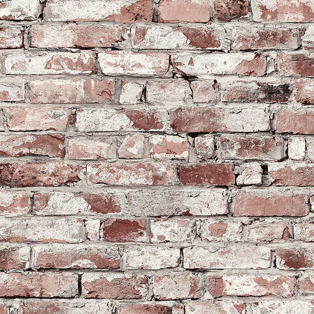 Faux brick peel and stick wallpaper 160051WR from Surface Style