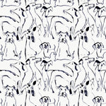 Dog Doodle Peel and Stick Removable Wallpaper