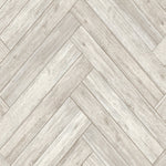 Herringbone faux wood peel and stick wallpaper 160070WR from Surface Style