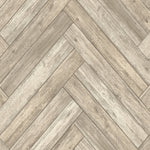 Herringbone faux wood peel and stick wallpaper 160071WR from Surface Style