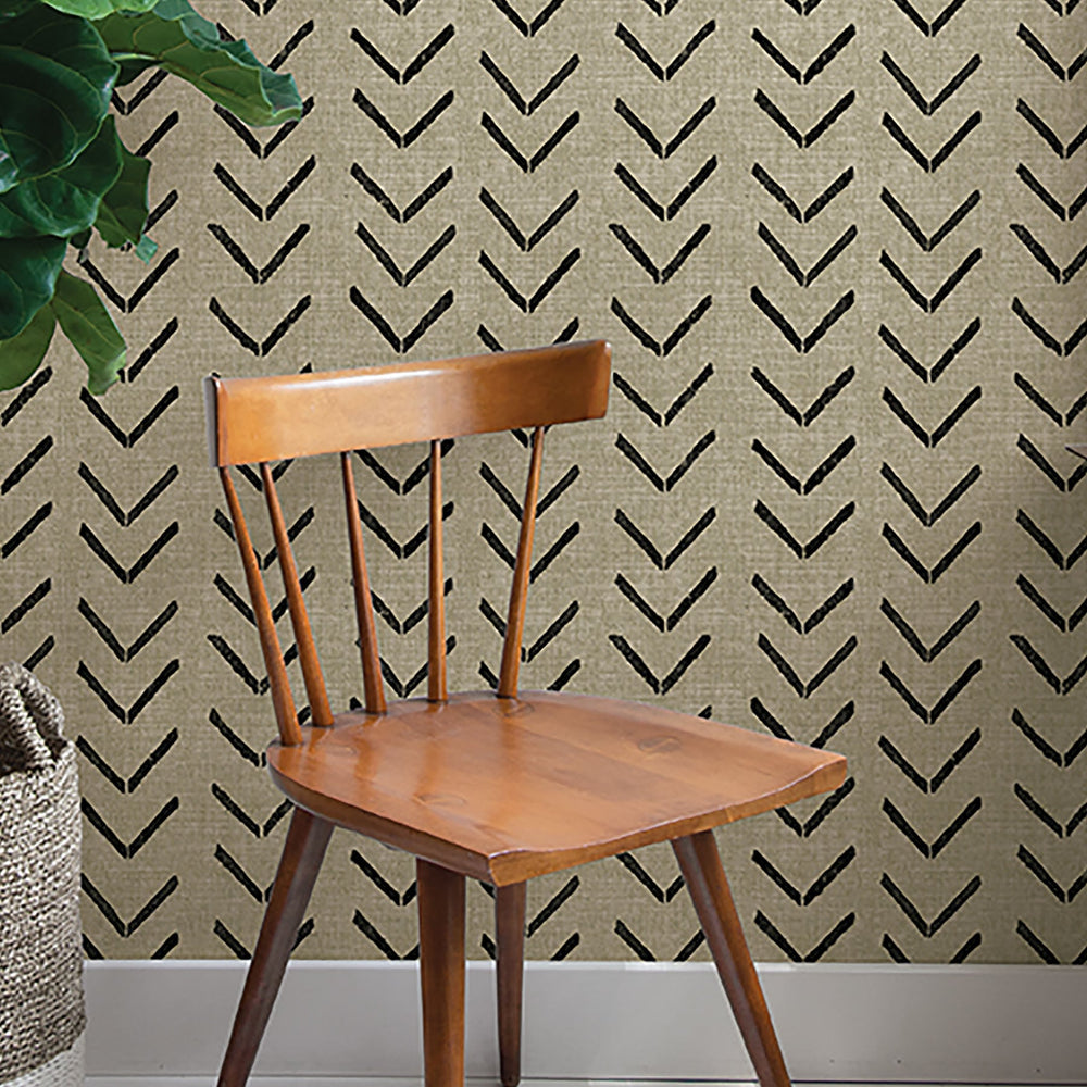Geometric peel and stick wallpaper decor 160110WR from Surface Style