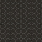 1820900 polka dot circle geometric wallpaper from the Black & White collection by Etten Gallerie