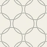 1821010 polka dot geometric wallpaper from the Black & White wallpaper collection by Etten Gallerie