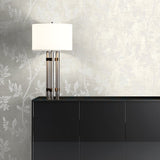 2231100 leaf trail glass bead wallpaper entryway from the Essential Textures collection by Etten Gallerie
