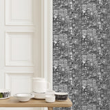 23300X Bubi abstract wallpaper dining room from Marimekko