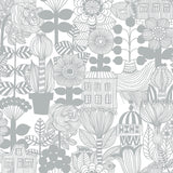JV Wallcoverings Marimekko Vol. 5 Lintukoto Floral Wallpaper
