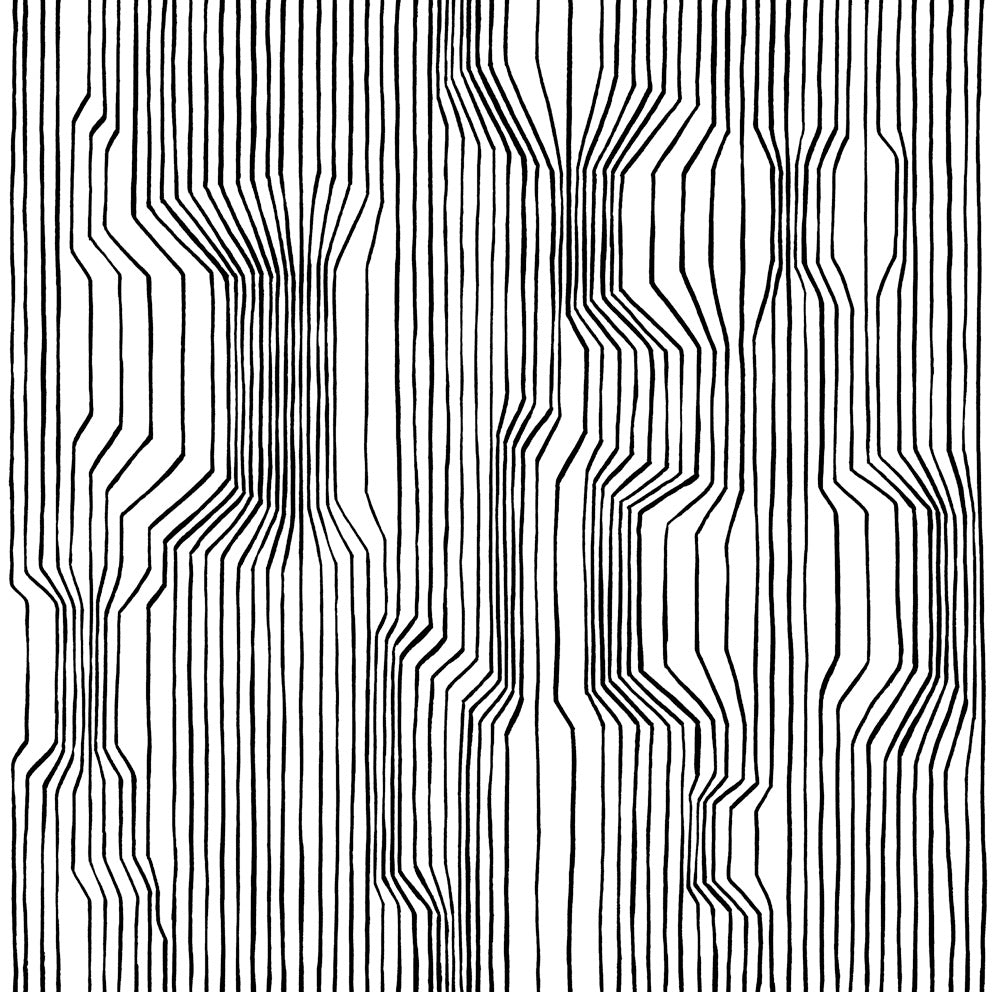 JV Wallcoverings Marimekko Vol. 5 Frekvenssi Striped Wallpaper