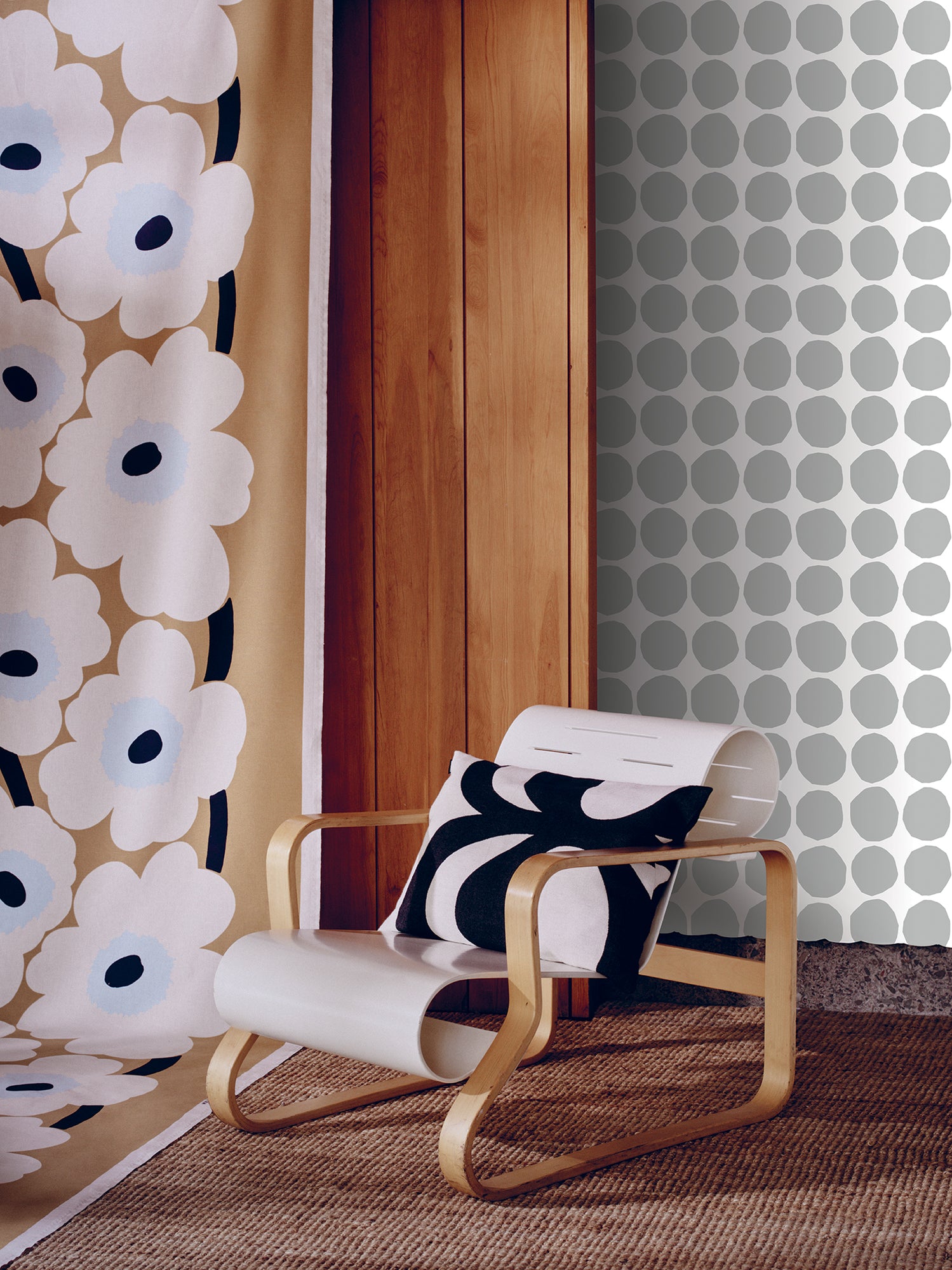 Marimekko Vol. 5 Pienet Kivet Polka Dot Unpasted Wallpaper Marimekko Vol. 5 Pienet Kivet Polka Dot Unpasted Wallpaper