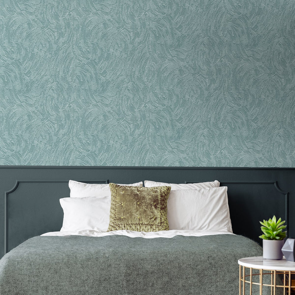
                  
                    5360-10 stucco paintable wallpaper bedroom from the RollOver collection by Erismann
                  
                