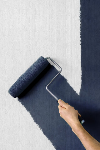 5361-10 striped paintable faux wallpaper paint from the RollOver collection by Erismann